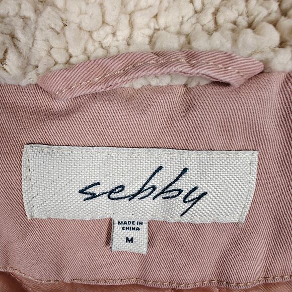 Sebby Pink Hooded Winter Coat Juniors M (Women’s XS/S) Warm Lined Jacket - Picture 8 of 11